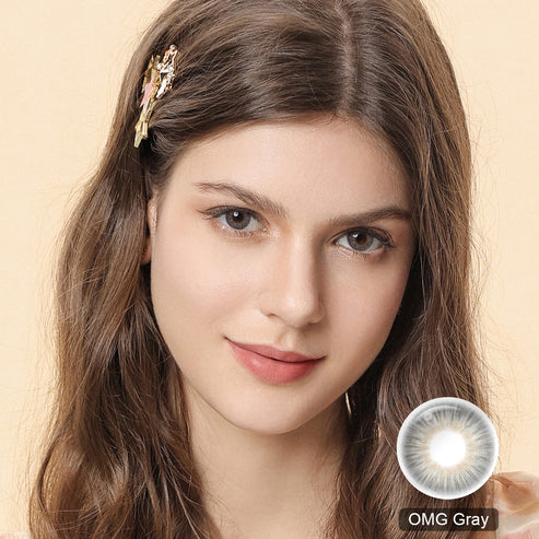 Lentes de Contacto Cinza OMG