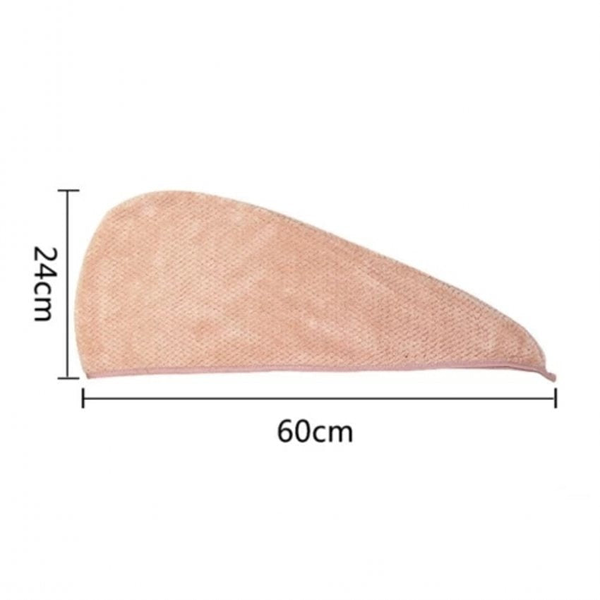 Touca Microfibra Anti Frizz para Secar Cabelo - Deka Express