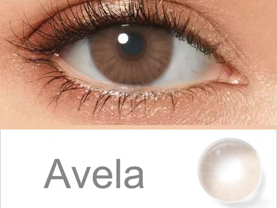 Lentes de Contacto Castanho Avela