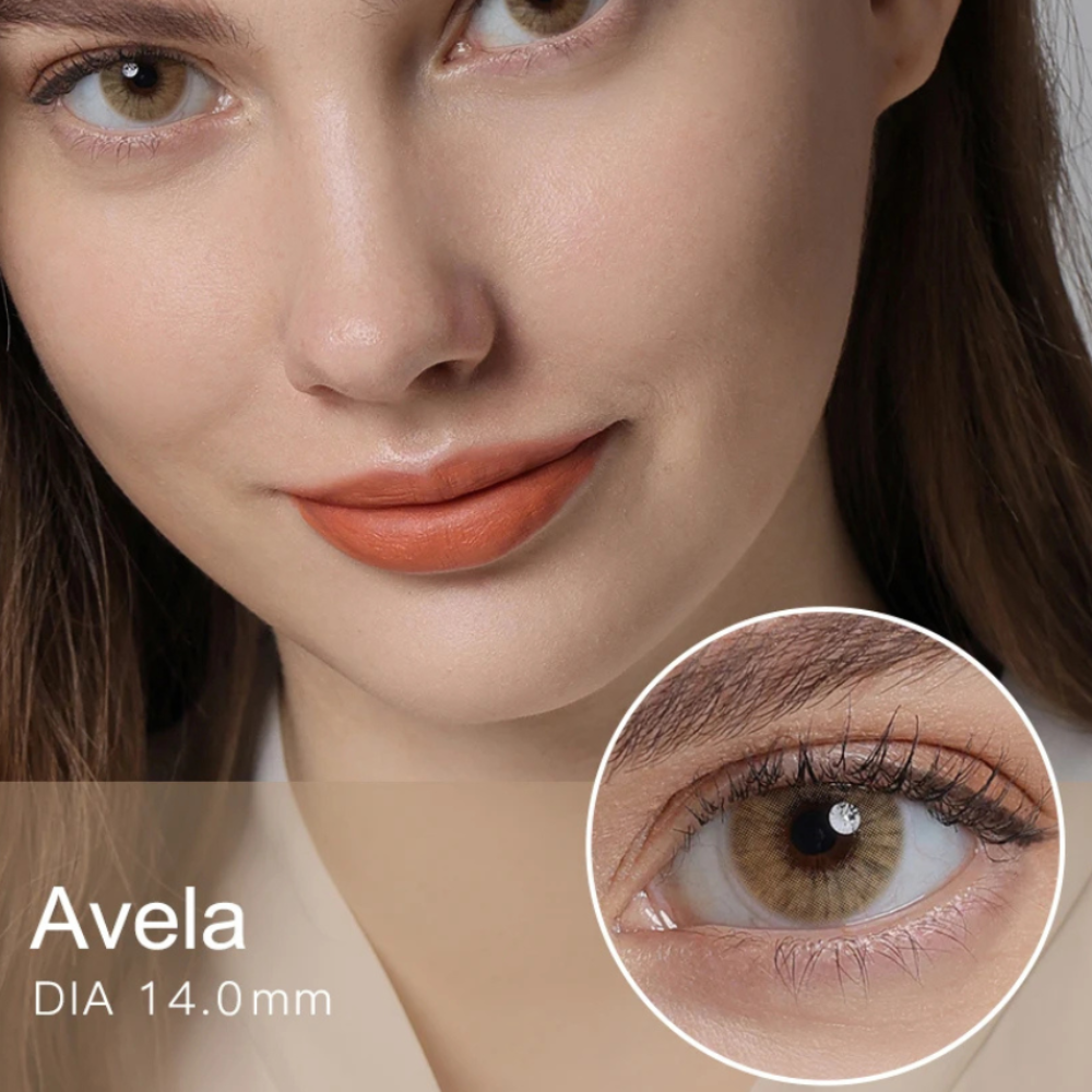 Lentes de Contacto Castanho Avela