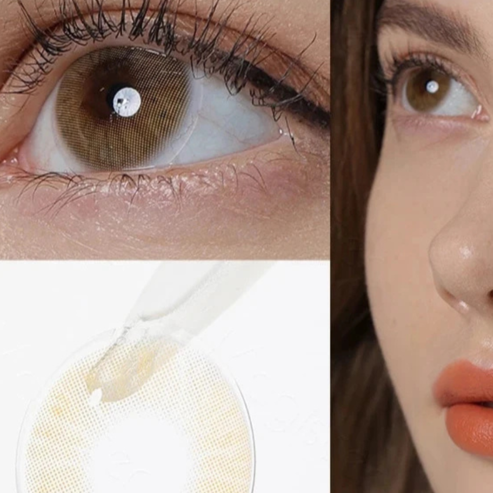 Lentes de Contacto Castanho Ocre