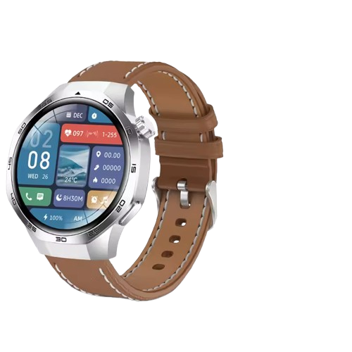 Smartwatch GT5 Pro - 2025 - AMOLED 1.53", NFC, Chamada BT, IP68, Rastreador GPS, Saúde, À Prova D'Água