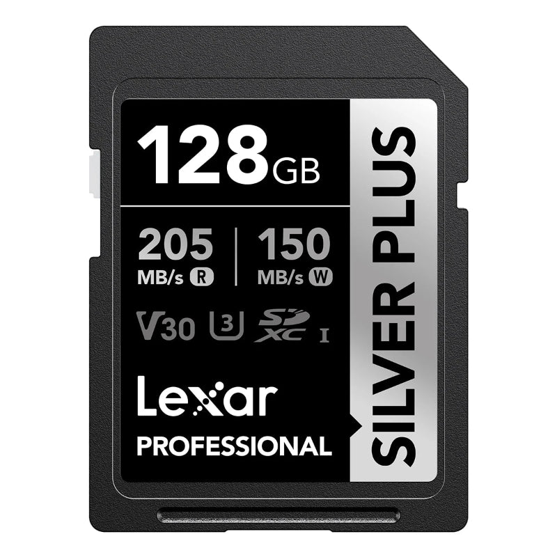 Cartão de Memória Lexar SD Pro 800x - 32GB/64GB/128GB - 150MB/s, UHS-I, C10/V10/V30