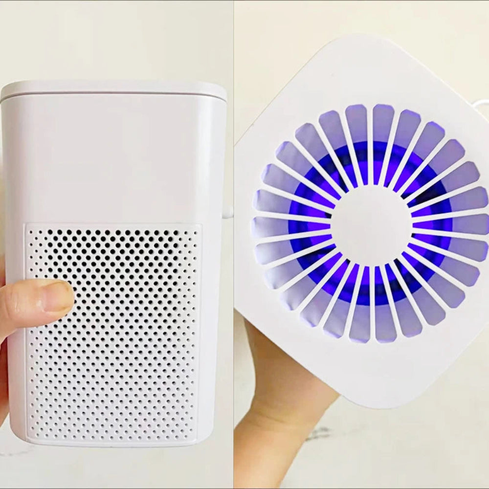 Purificador de Ar - UV, Ionizador, Ozono, Filtro HEPA, USB