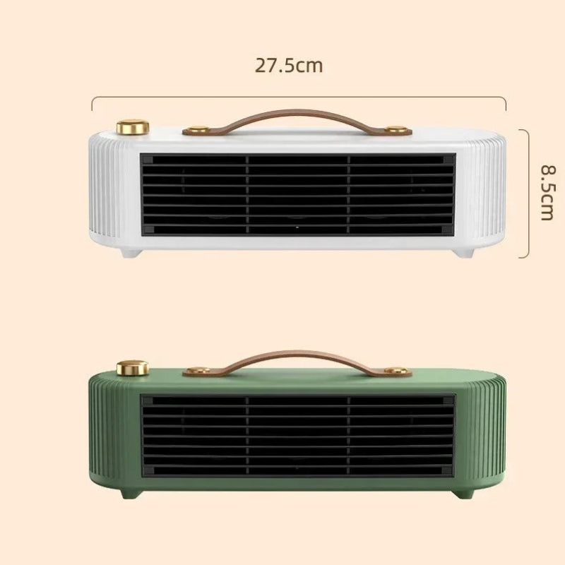 Aquecedor de Mesa PTC KUALOOL - Cerâmica Alta Potência, Multifuncional, Escritório/Casa