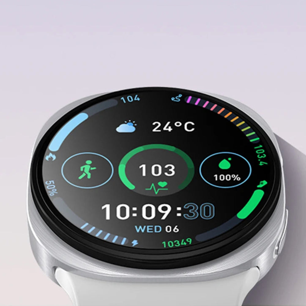 Relógio Inteligente Desportivo 2026 – Smartwatch Unissexo com Chamadas, NFC, Monitor Cardíaco e Controlo de Sono