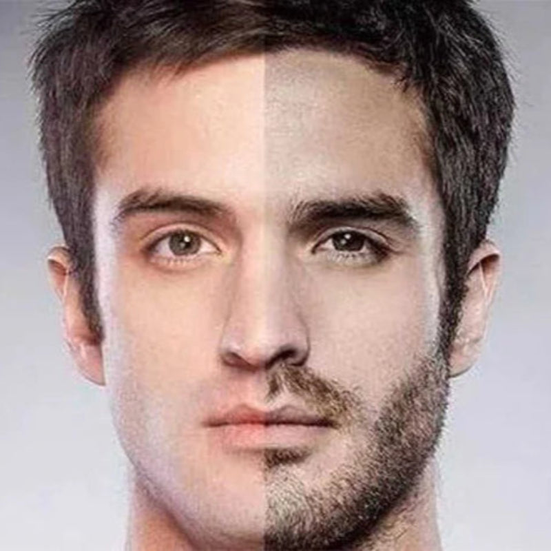 Barbeador Elétrico MLG - Aparador Portátil Corpo/Barba/Axilas, USB, Lavável, 3 Pentes