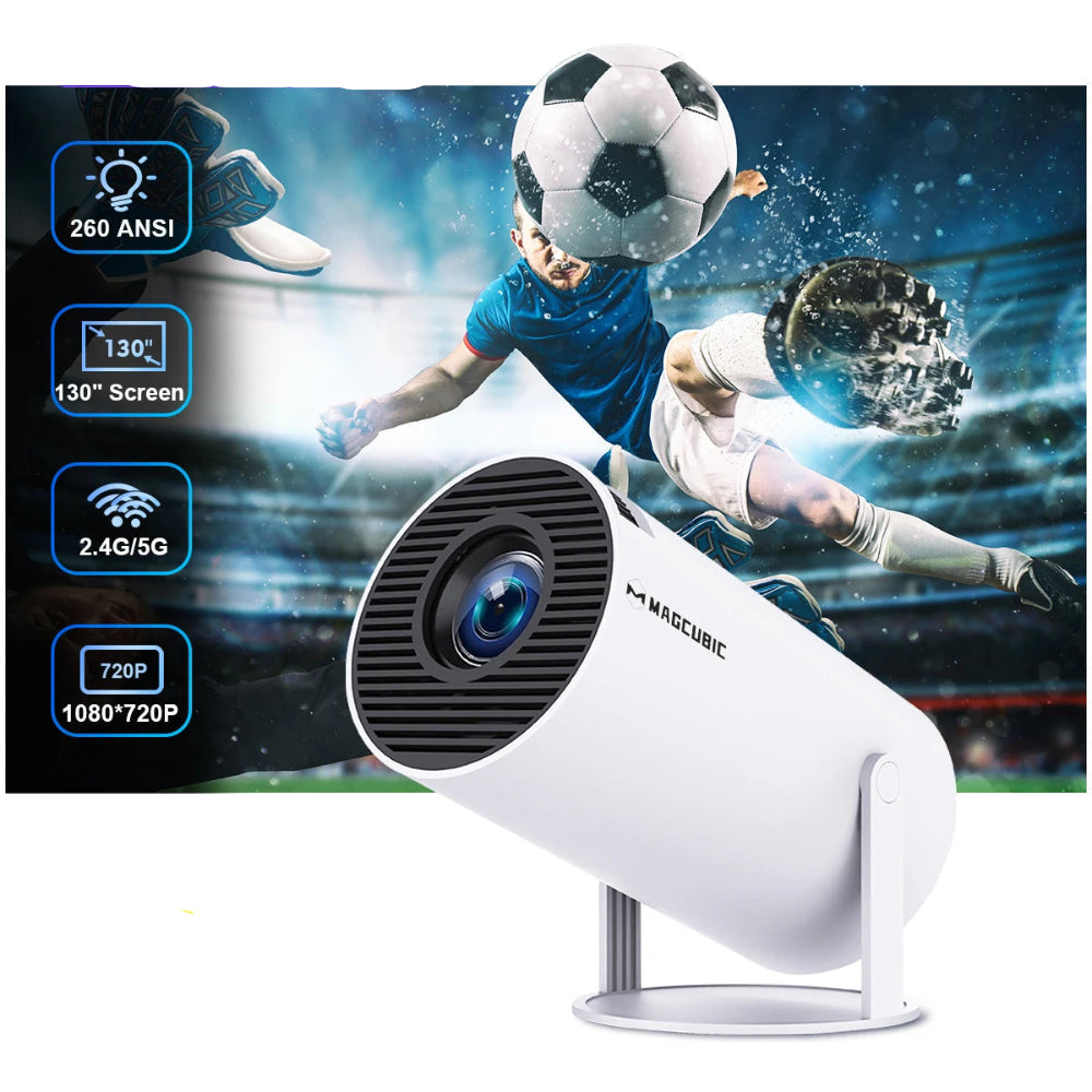 Projetor Magcubic HY300 PRO 4K Android 11 Wi-Fi 6 - Cinema Portátil 260ANSI