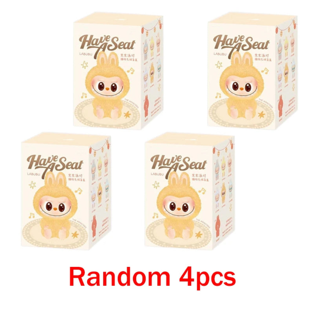 POP Mart Labubu The Monsters Have a Seat Vinil Peluche - Caixa Cega