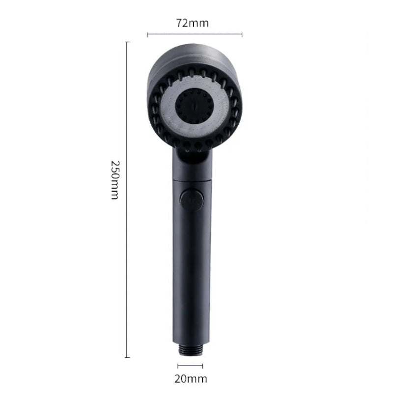 Chuveiro Alta Pressão 3 Modos com Filtro e Massagem - Poupança Água, Fácil Instalação