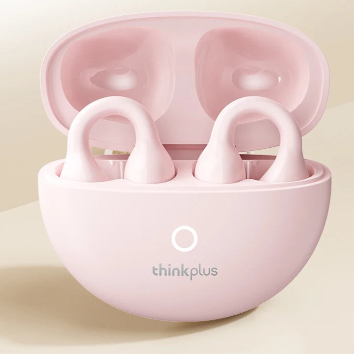 Fones de Ouvido Bluetooth LP25 OWS com Bateria de Longa Duração e Microfone