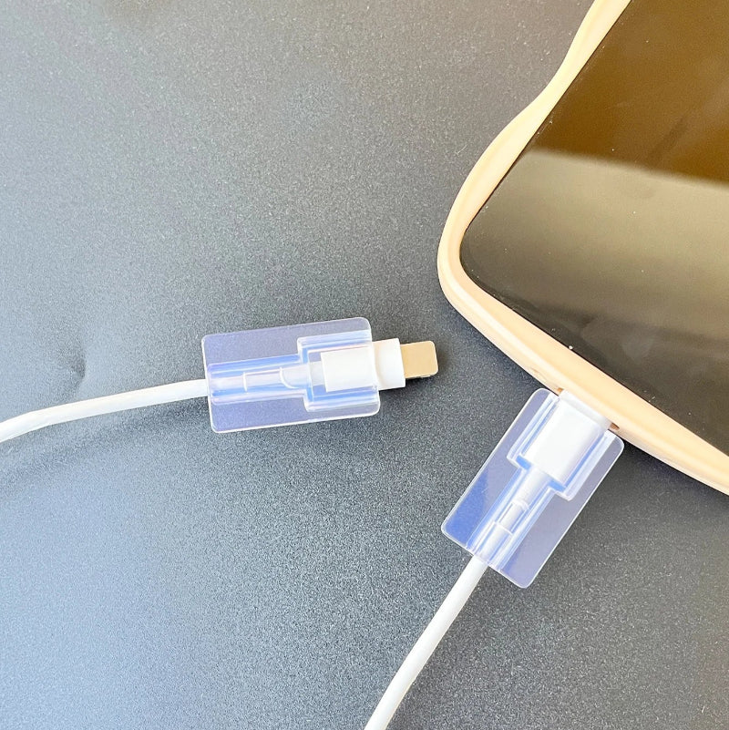 Enrolador Cabo Silicone Apple 18W/20W - 5 Peças, Proteção, Organização