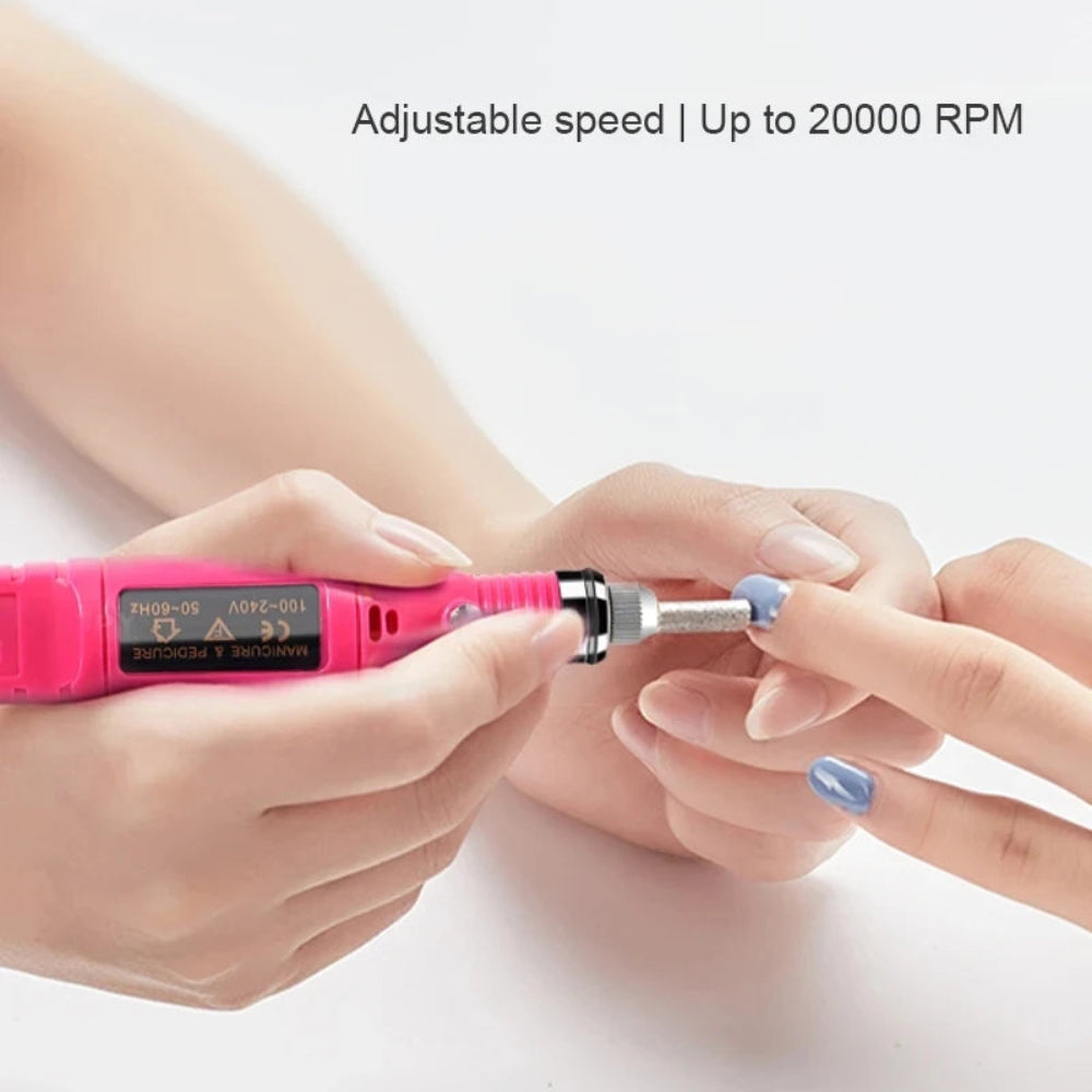 Kit Esmalte Gel Completo - Lâmpada UV 36W, 10 Cores Gel, Polygel, Broca Elétrica