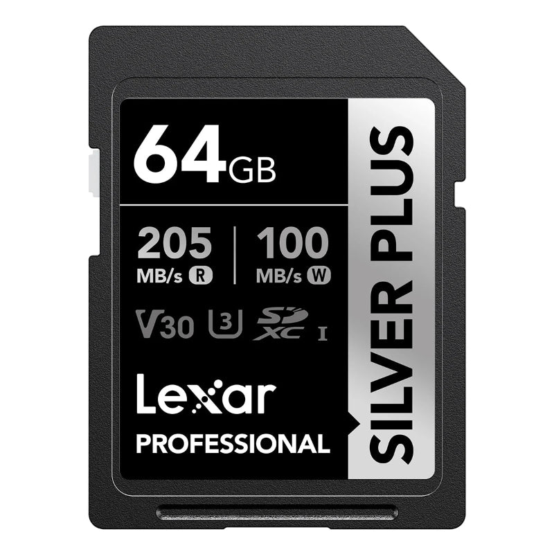 Cartão de Memória Lexar SD Pro 800x - 32GB/64GB/128GB - 150MB/s, UHS-I, C10/V10/V30