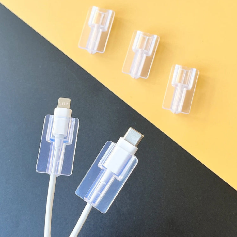 Enrolador Cabo Silicone Apple 18W/20W - 5 Peças, Proteção, Organização