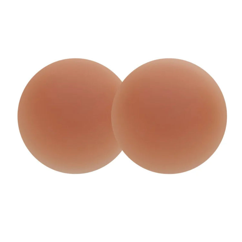 Capa de Mamilo Silicone - Adesivo Invisível, Reutilizável, Levanta Seios, Pétalas Adesivas
