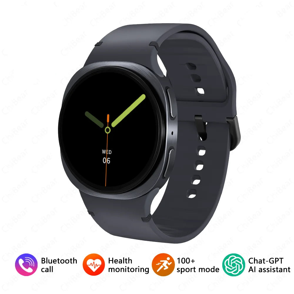 Relógio Inteligente Desportivo 2026 – Smartwatch Unissexo com Chamadas, NFC, Monitor Cardíaco e Controlo de Sono