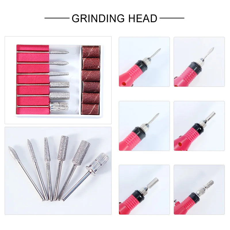 Kit Esmalte Gel Completo - Lâmpada UV 36W, 10 Cores Gel, Polygel, Broca Elétrica