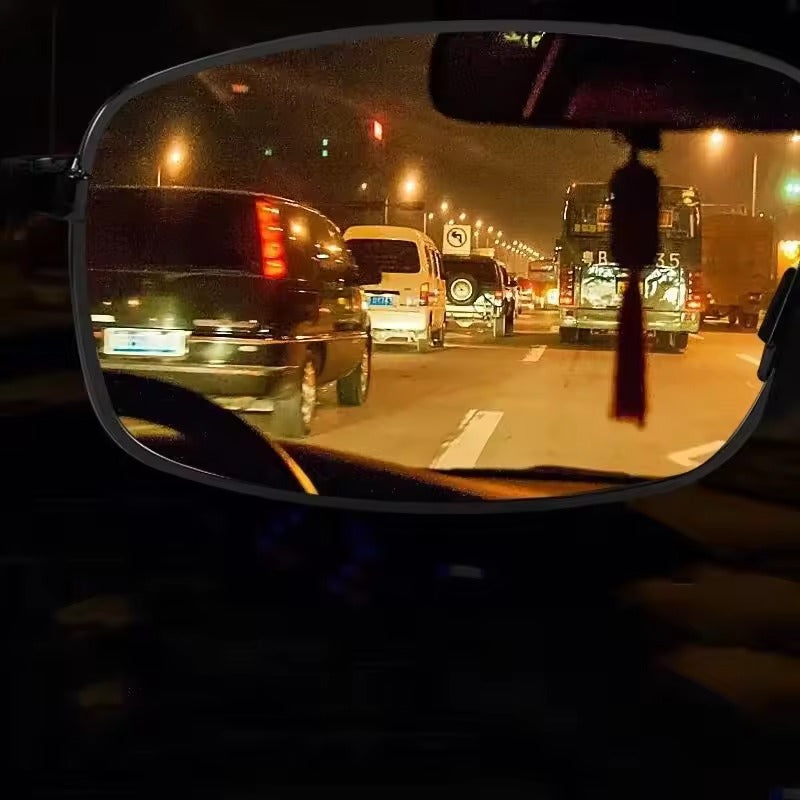 Óculos de Condução Noturna e Diurna Antirreflexo 2024 - Segurança e Visão Clara na Estrada