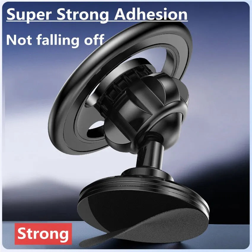 Suporte Magnético Telemóvel Carro - MagSafe, 360°, Painel/Ventilação, iPhone/Samsung/Xiaomi