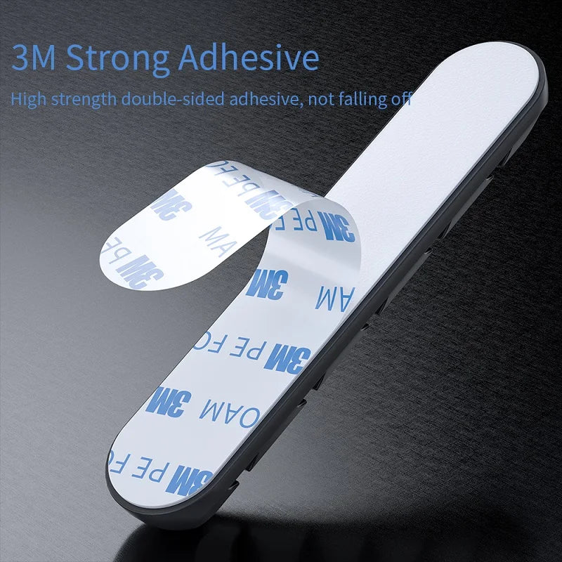 Organizador Cabos NNBILI Silicone - Suporte Mesa, Mouse/Fone, 3 Tamanhos