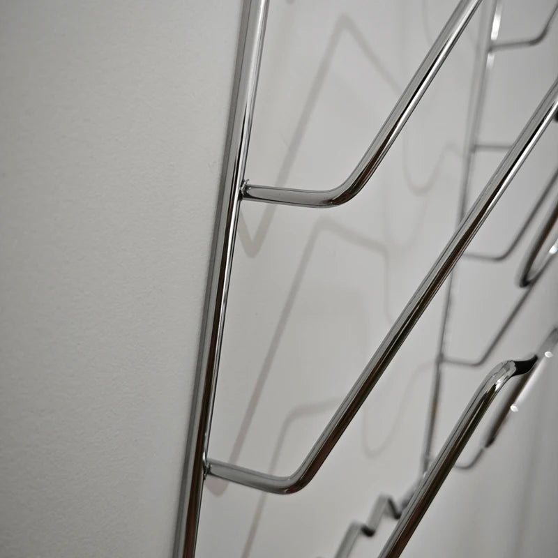 Organizador Tampas Panela Aço Inox - 5 Camadas, Parede/Armário, Cozinha