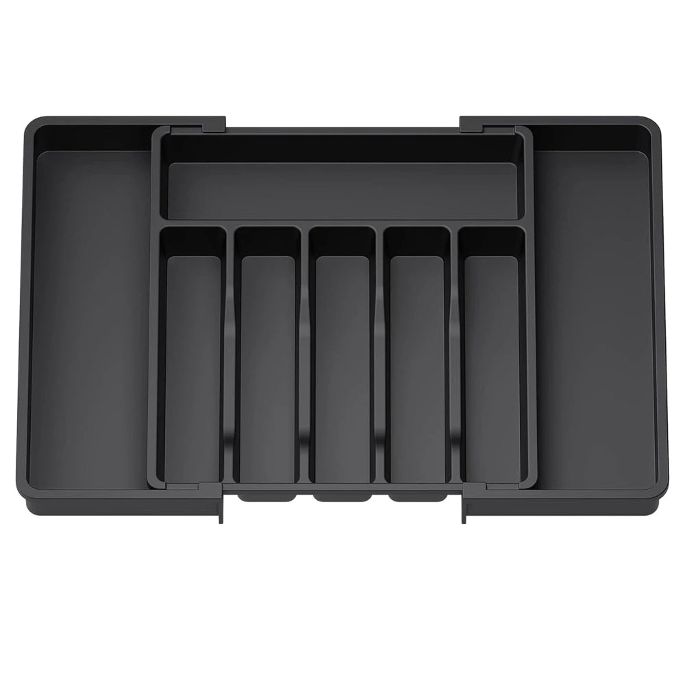 Organizador Gavetas Ajustável - Talheres, Utensílios, Expansível, Plástico Resistente