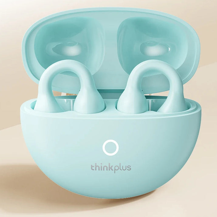 Fones de Ouvido Bluetooth LP25 OWS com Bateria de Longa Duração e Microfone