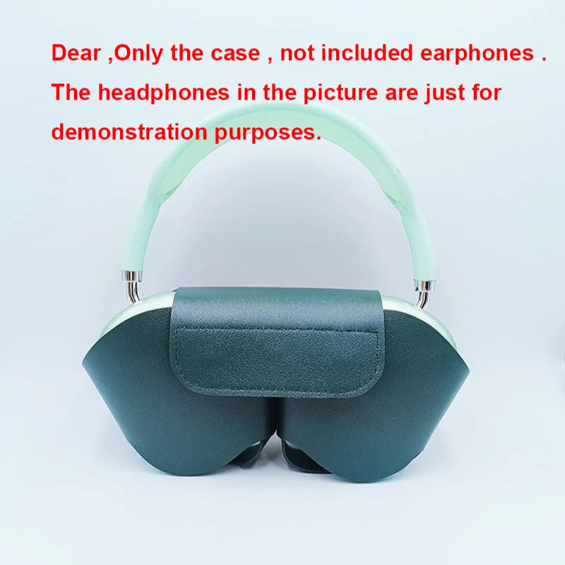 Capa Protetora Airpods Max Couro - Macia, Anti-Queda/Arranhões, Acessórios Airpods Max