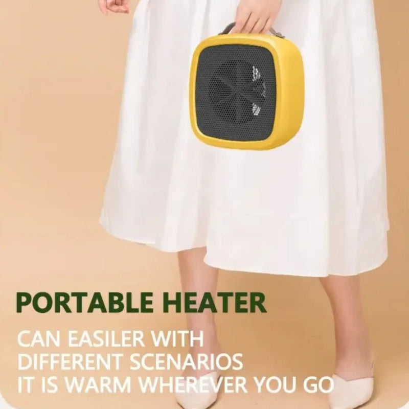 Aquecedor Portátil Xiaomi Mijia 500W - Aquecimento Rápido 3s, Silencioso, Seguro, Escritório/Casa