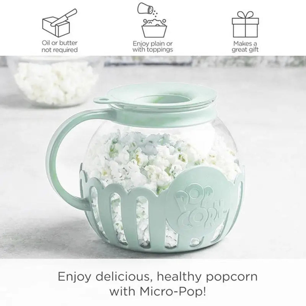 Air Popper de Micro-ondas: Tigela de Borossilicato para Pipocas (2.25QT)