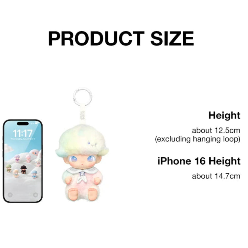 POP MART DIMOO Journal of New Life Series-Vinyl Plush Pendant Blind Box