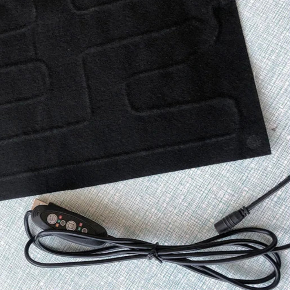 Almofada Aquecida USB Lavável - Cães/Gatos/Répteis de Estimação, Segura, Inverno Quente