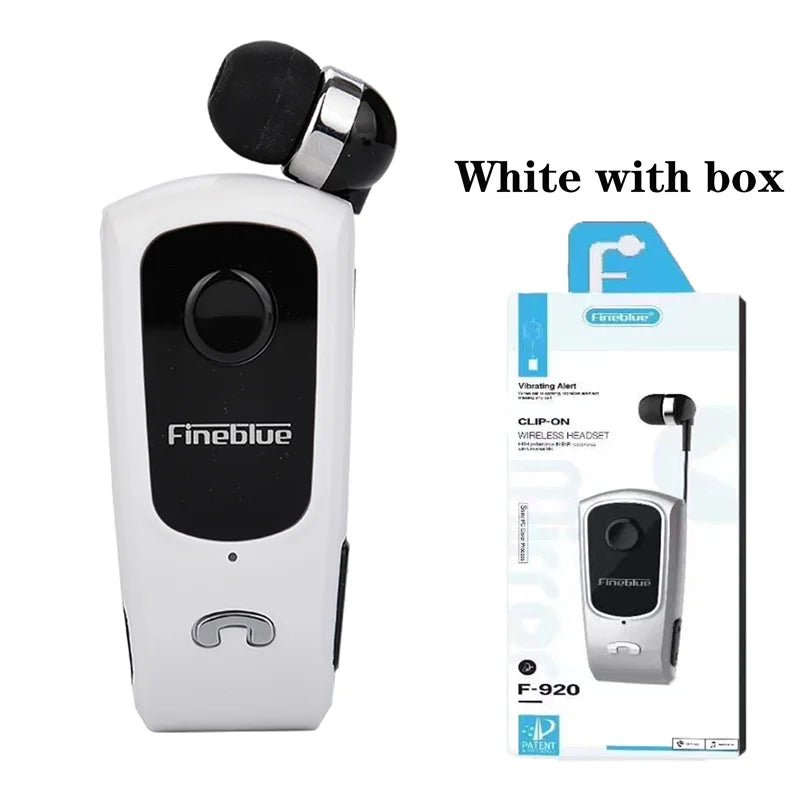 Fineblue F920 Pro Bluetooth 5.1 - Fone Retrátil com Clipe, Chamadas HD