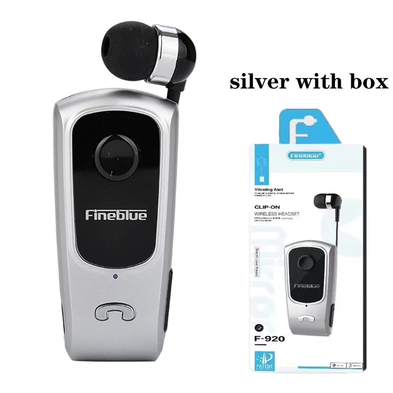 Fineblue F920 Pro Bluetooth 5.1 - Fone Retrátil com Clipe, Chamadas HD