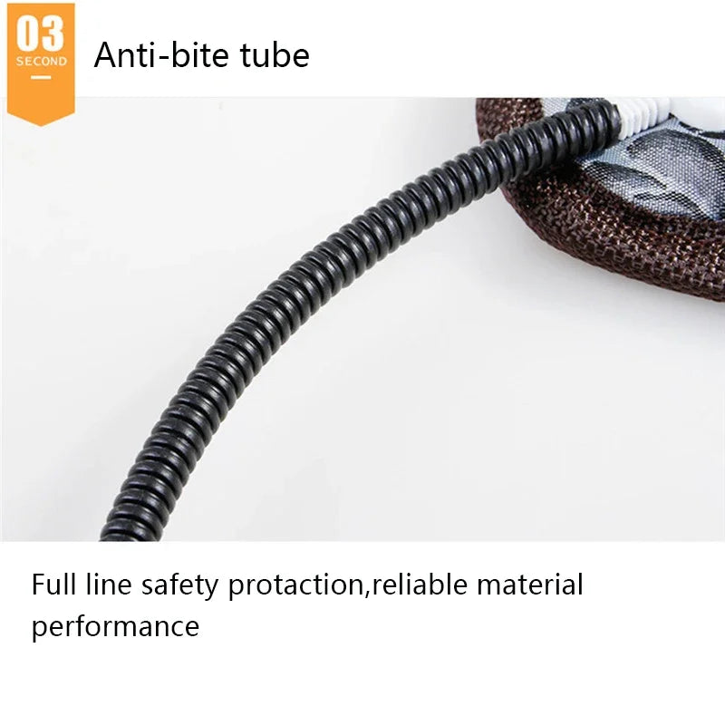 Tapete Aquecido Animal Estimação - Temp. Ajustável, Impermeável, Temporizador, Cães/Gatos