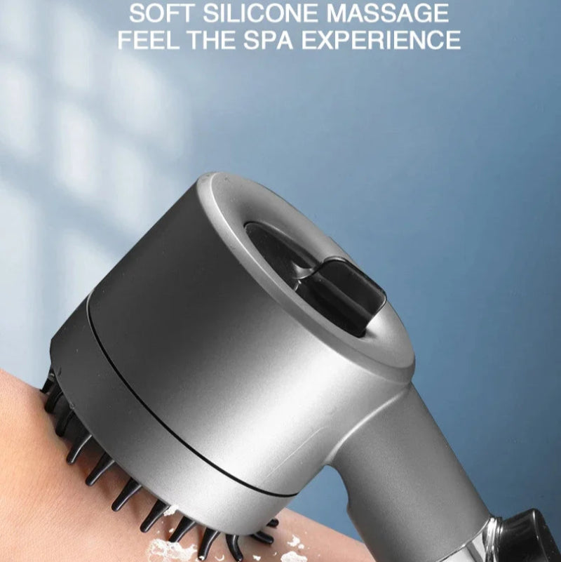 Chuveiro Alta Pressão 3 Modos com Filtro e Massagem - Poupança Água, Fácil Instalação