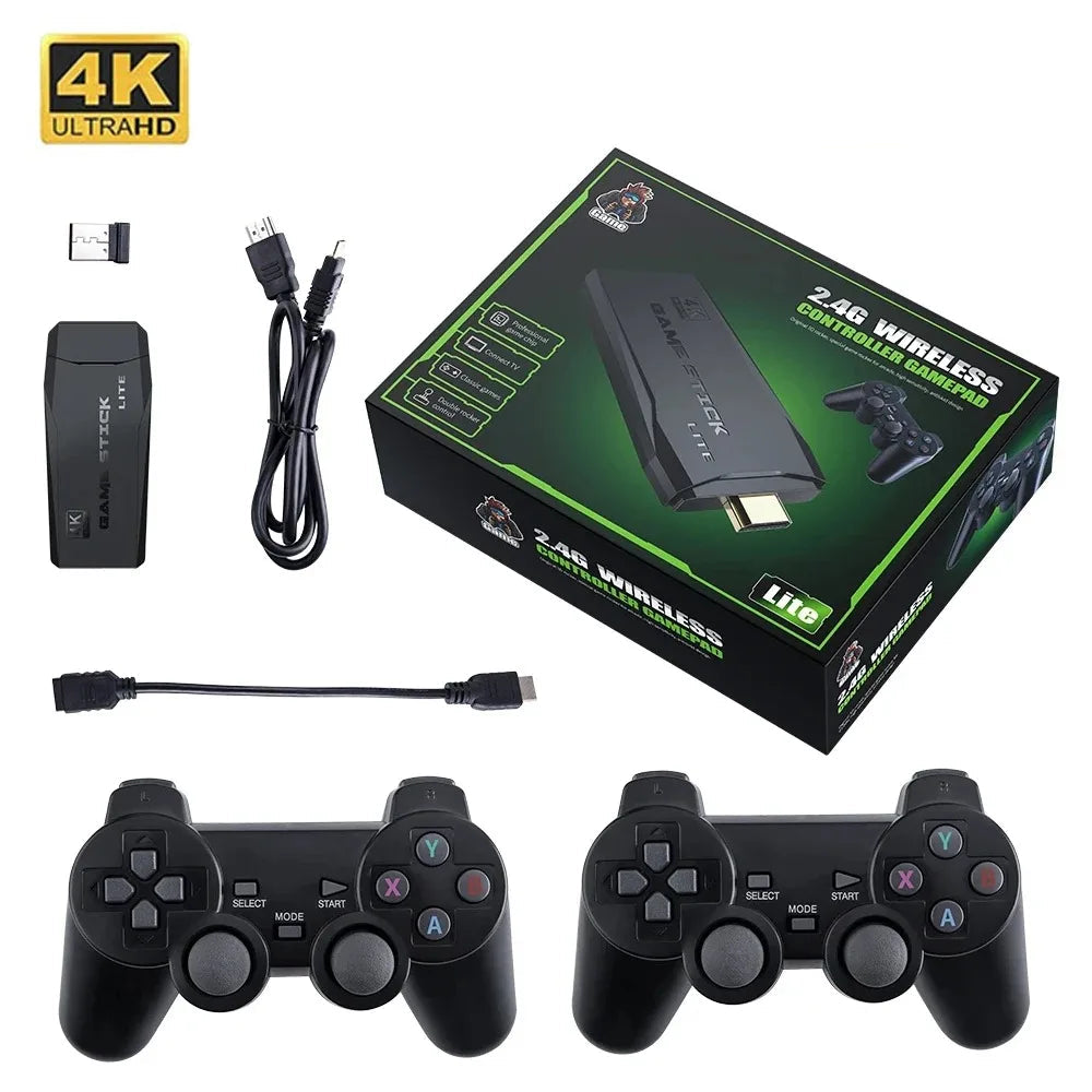 Consola Retro Game Stick M8 4K – 10.000 Jogos num Único Dispositivo