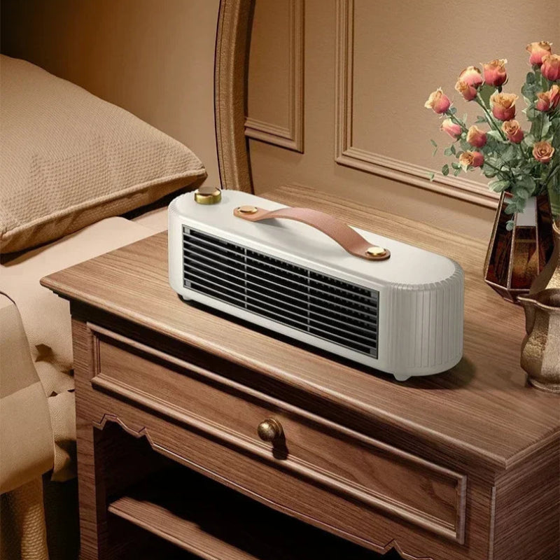 Aquecedor de Mesa PTC KUALOOL - Cerâmica Alta Potência, Multifuncional, Escritório/Casa