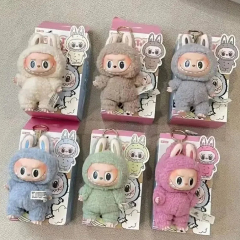 Labubu Anjo dos Sonhos (17cm, Em Pé) - Chaveiro Monster Blind Box