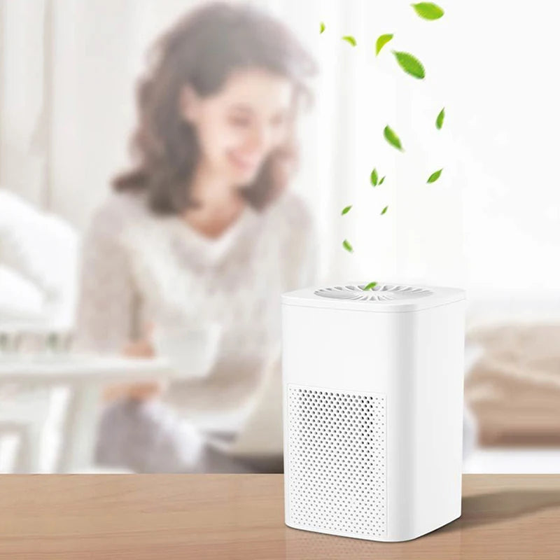 Purificador de Ar Xiaomi Youpin - UV, Ionizador, Ozono, Filtro HEPA, USB, 2024