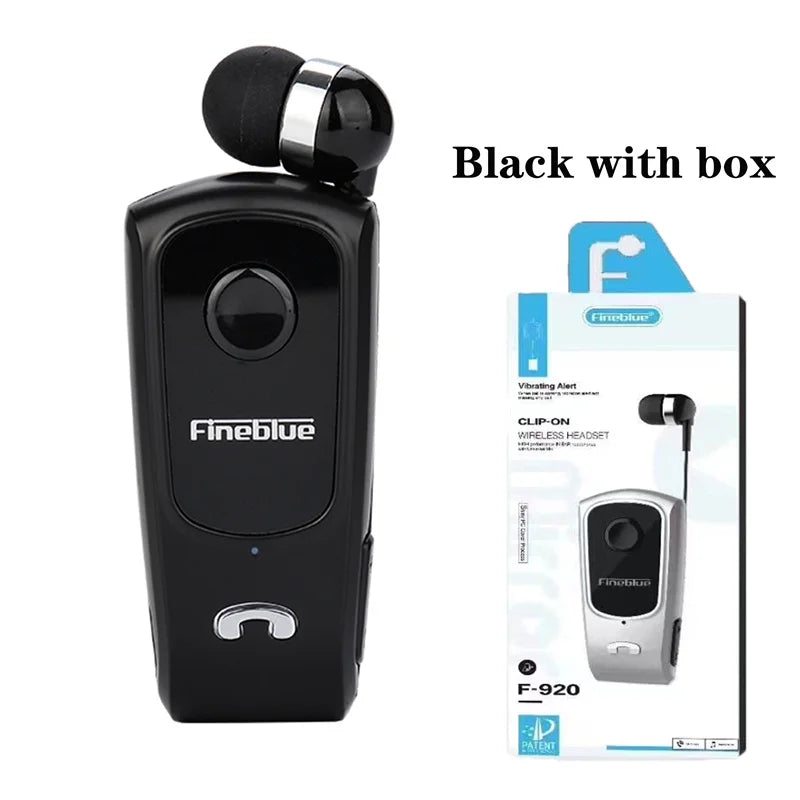 Fineblue F920 Pro Bluetooth 5.1 - Fone Retrátil com Clipe, Chamadas HD