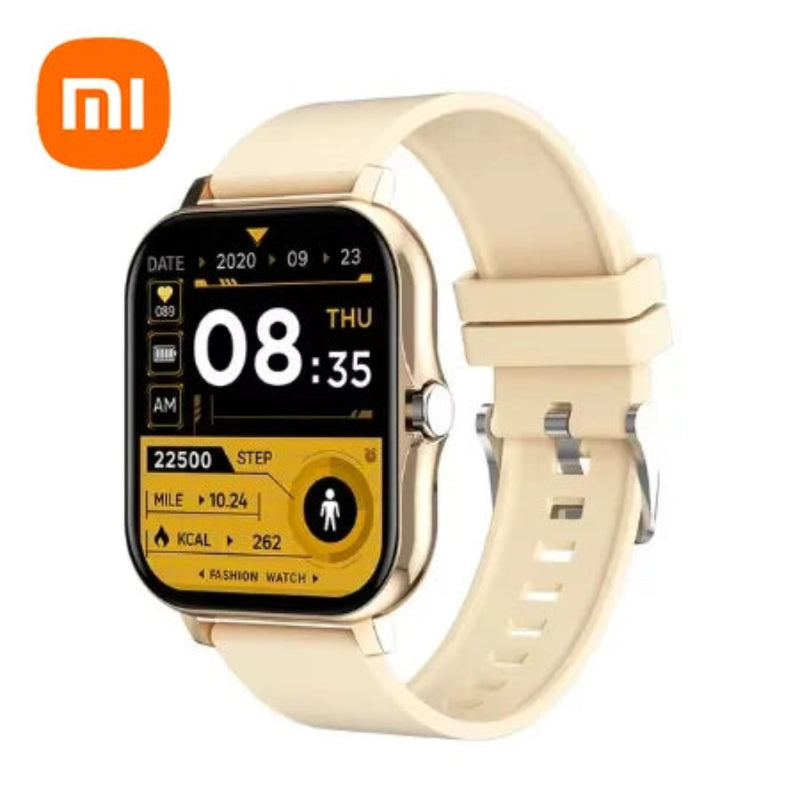 Smartwatch Xiaomi Air Max SY - Chamada BT, Saúde, Desporto, Monitor de Frequência Cardíaca, À Prova D'Água Para Telefones Android IOS