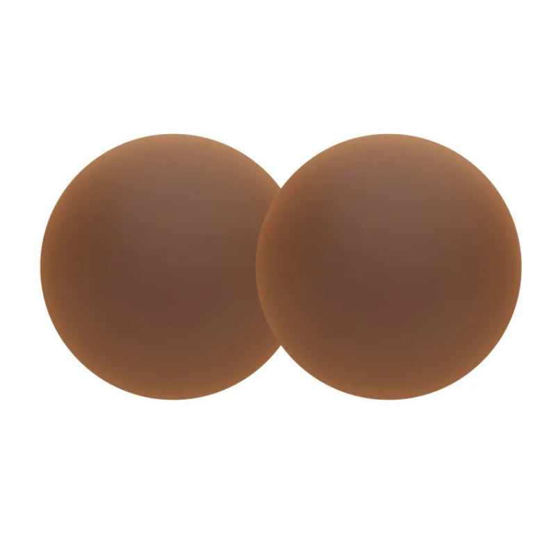Capa de Mamilo Silicone - Adesivo Invisível, Reutilizável, Levanta Seios, Pétalas Adesivas
