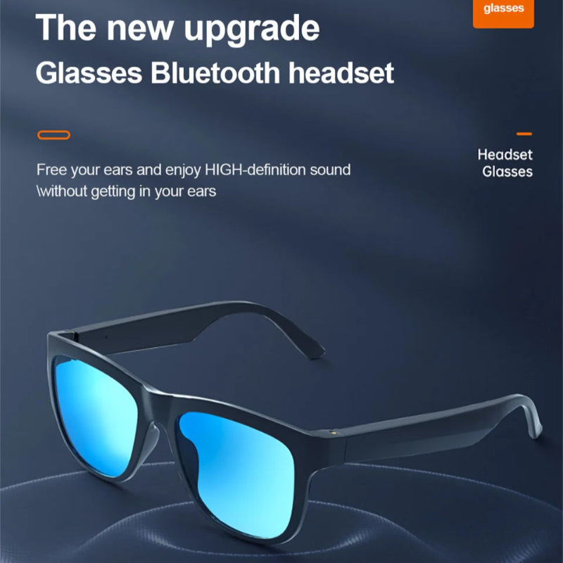 Óculos Fone de Ouvido Sem Fios Lenovo Lecoo C8 - Bluetooth 5.0, Som Hi-Fi, Condução Segura