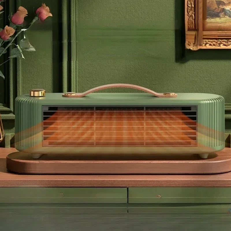 Aquecedor de Mesa PTC KUALOOL - Cerâmica Alta Potência, Multifuncional, Escritório/Casa