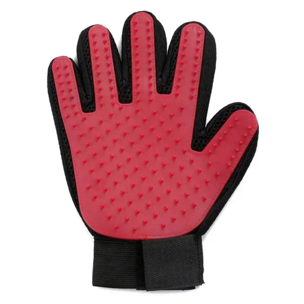 Luvas de Silicone 2 em 1 para Cães e Gatos - Tosa, Banho, Massagem e Remoção de Pelos