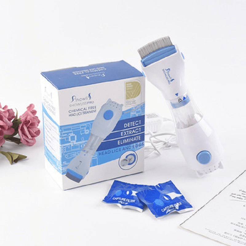 Escova Elétrica para Remoção de Pulgas e Piolhos em Pessoas, Gatos e Cães - Deka Express