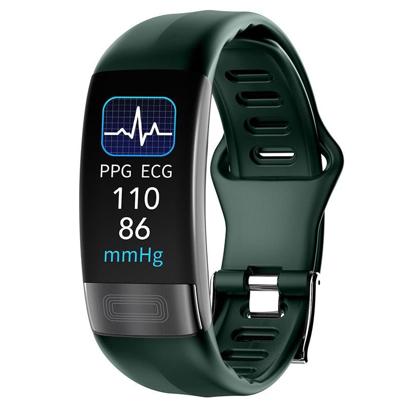 Pulseira de Atividade HSMY Watch P11 Plus PPG + ECG - Deka Express