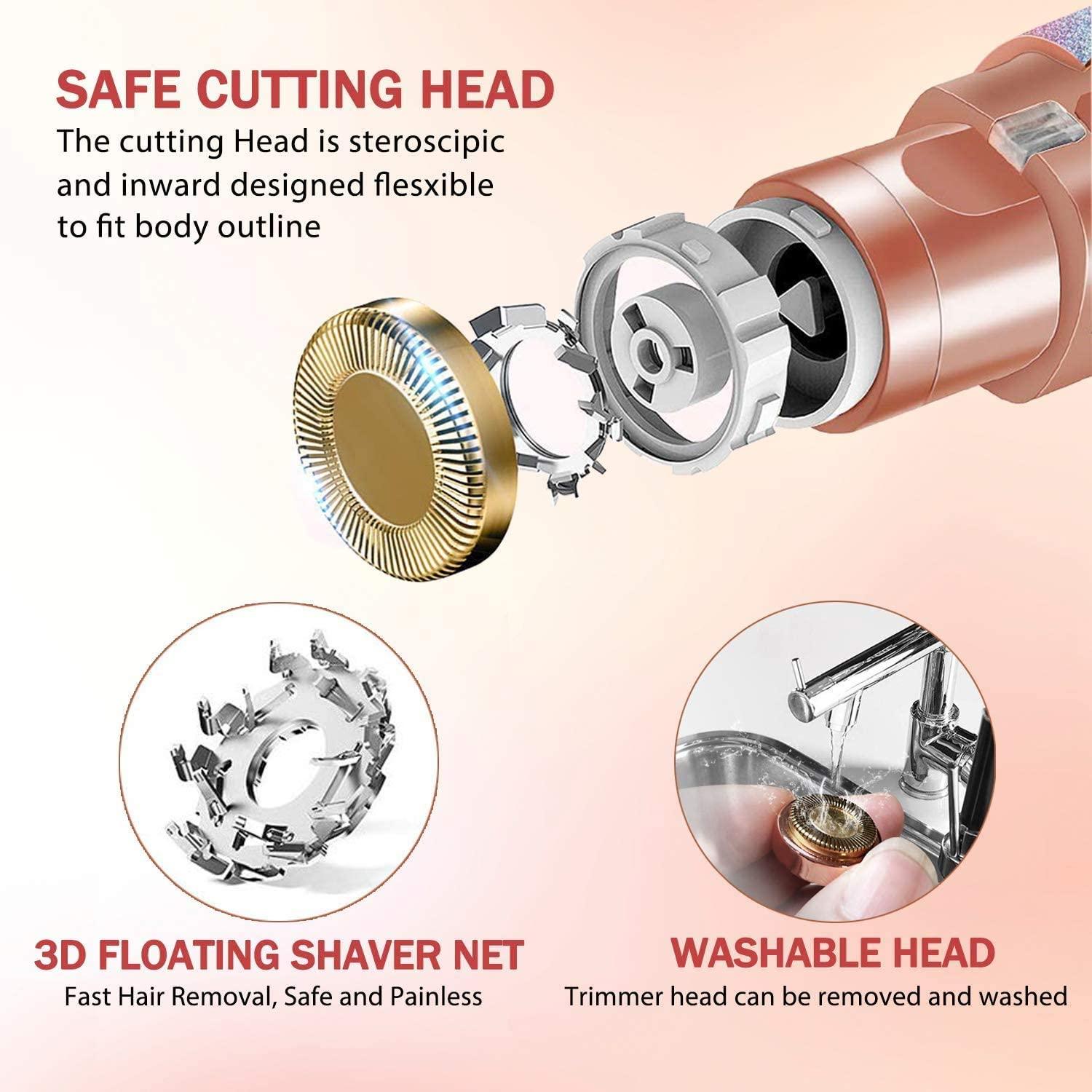 Depilador Elétrico de Sobrancelhas para Mulher - Deka Express